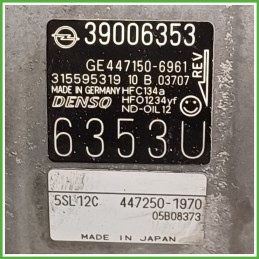 Compressore Clima AC Aria Condizionata DENSO GE447150-6961 OPEL CORSA X15 39006353