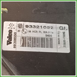Faro Fanale Proiettore Anteriore Sinistro SX VALEO 89308550 OPEL MERIVA X03 93175364 Usato