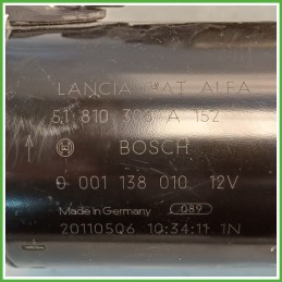 Motorino Avviamento BOSCH 0001137010 ALFA ROMEO GIULIETTA X7 52110467
