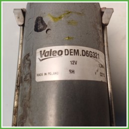 Motorino Avviamento VALEO D6G321 FIAT GRANDE PUNTO 2Y 51823860