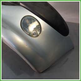 Paraurti Anteriore PEUGEOT 206 Berlina GRIGIO ALLUMINIO EZR 1998 2009 7401X9 Originale Usato