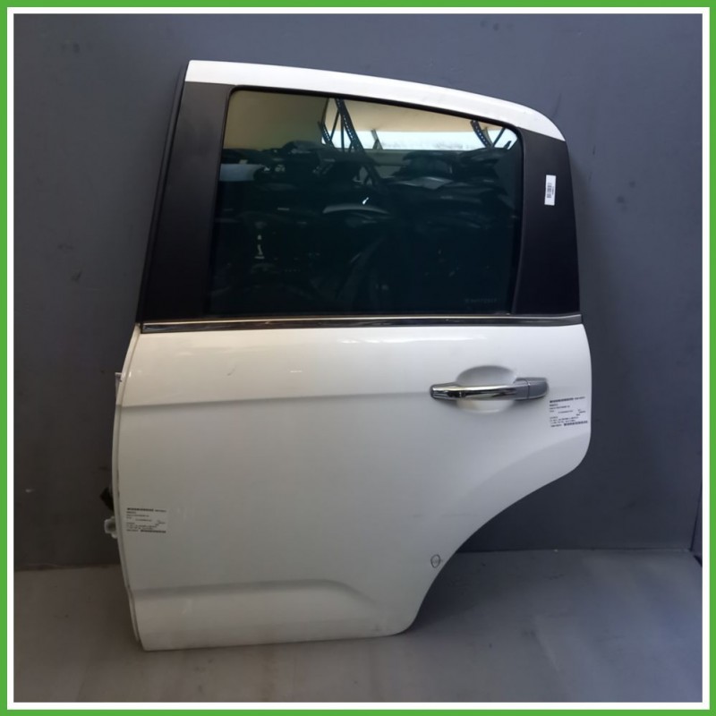 Porta Portiera Sportello Posteriore Sinistra SX BIANCO BANCHISA EWP CITROEN C3 A51 Berlina 2009 2013 Originale Usato