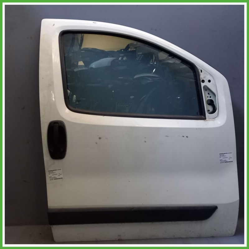 Porta Portiera Sportello Anteriore Destra DX BIANCO PEUGEOT BIPPER 0 2008 2011 Originale Usato