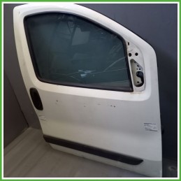 Porta Portiera Sportello Anteriore Destra DX BIANCO PEUGEOT BIPPER 0 2008 2011 Originale Usato