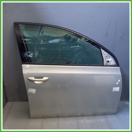 Porta Portiera Sportello Anteriore Destra DX GRIGIO CHIARO 7B R7L VOLKSWAGEN GOLF 5K/AJ Berlina 2008 2012 Originale Usato