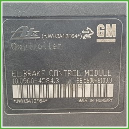 Centralina ABS Modulo Pompa ATE 10.0960-4584.3 13412550 CHEVROLET (DAEWOO) CRUZE J300 Originale Usato