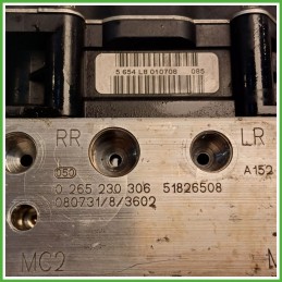 Centralina ABS Modulo Pompa BOSCH .265950973 71746430 FIAT GRANDE PUNTO 2Y Originale Usato