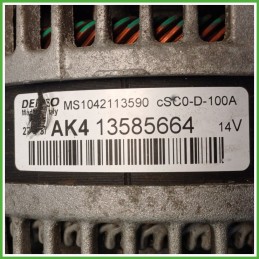 Alternatore DENSO MS1042113590 OPEL CORSA X15 13520812