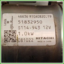 Motorino Avviamento HITACHI S114.943 FIAT PANDA 2Q 51832950