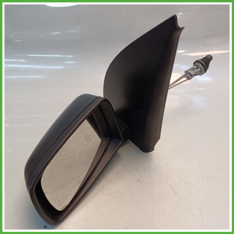 Specchio Specchietto Retrovisore Sinistro SX GOFFRATO FIAT PANDA 2Q 2003 2010 FICOSA FICOMIRRORS Originale Usato