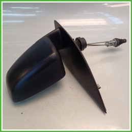 Specchio Specchietto Retrovisore Sinistro SX GOFFRATO FIAT PANDA 2Q 2003 2010 FICOSA FICOMIRRORS Originale Usato