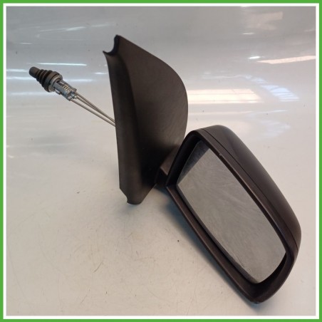 Specchio Specchietto Retrovisore Destro DX GOFFRATO FIAT PANDA 2Q 2003 2010 FICOSA FICOMIRRORS Originale Usato