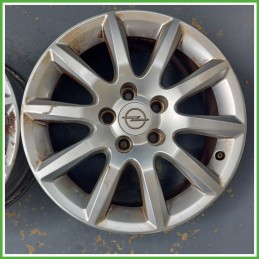 Cerchio Singolo in Lega OPEL ASTRA (A04) (dal 01/2004 al 03/2011) 16 pollici 16" 6.5J 5x110 ET 37 originale usato al pz