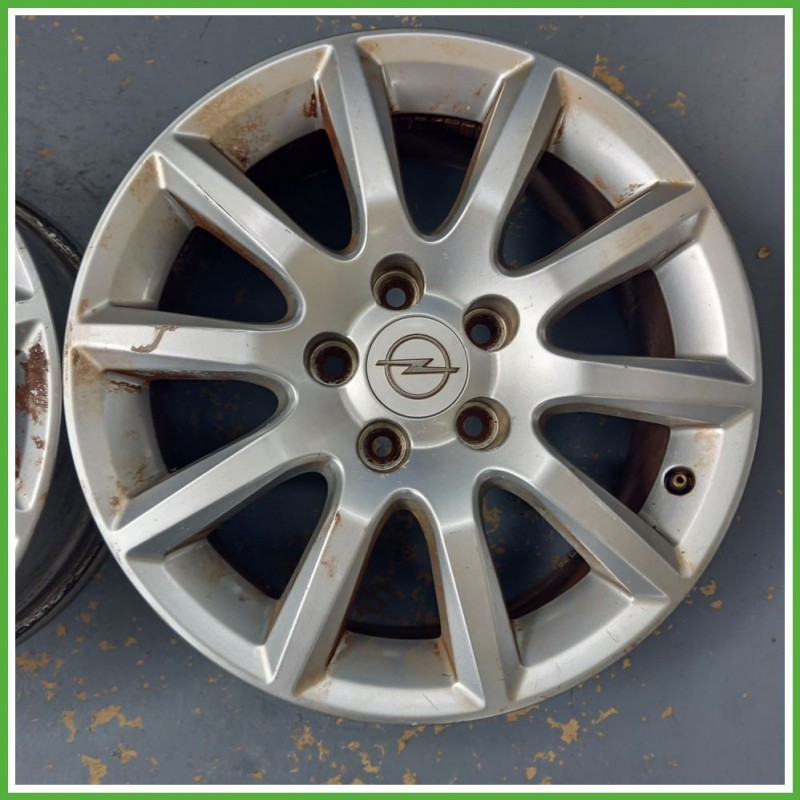 Cerchio Singolo in Lega OPEL ASTRA (A04) (dal 01/2004 al 03/2011) 16 pollici 16" 6.5J 5x110 ET 37 originale usato al pz