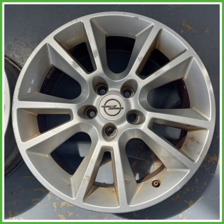 Cerchio Singolo in Lega OPEL ZAFIRA (A05) (dal 06/2005) 17 pollici 17" 7.0J 5x110 ET 35 originale usato al pz