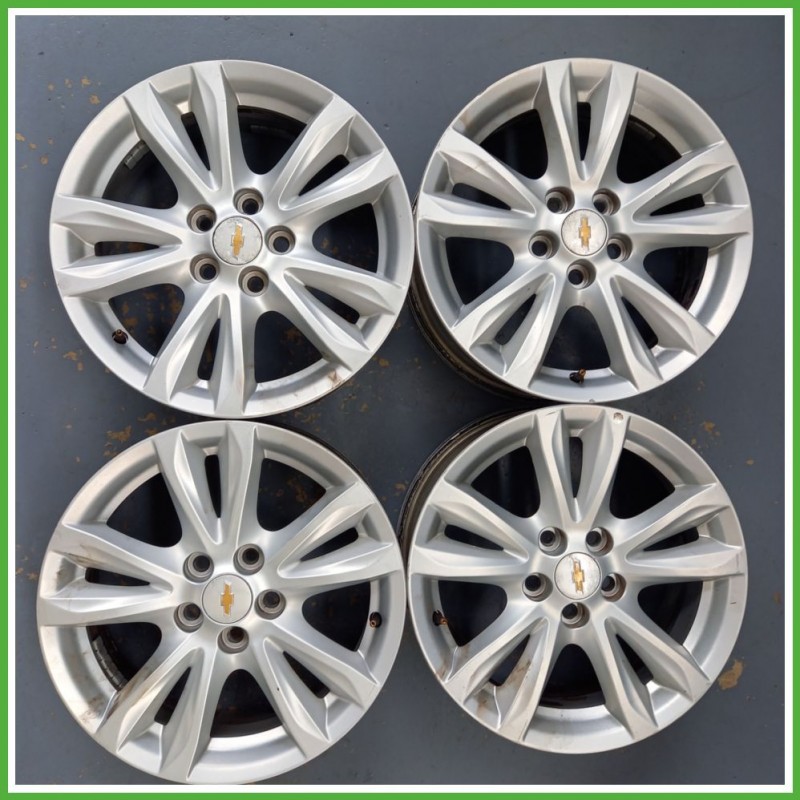 Cerchi in Lega CHEVROLET (DAEWOO) CRUZE (J300) (dal 04/2009 al 12/2014) 16 pollici 16" 6.5J 5x105 ET 39 4pz originali usati
