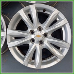Cerchi in Lega CHEVROLET (DAEWOO) CRUZE (J300) (dal 04/2009 al 12/2014) 16 pollici 16" 6.5J 5x105 ET 39 4pz originali usati
