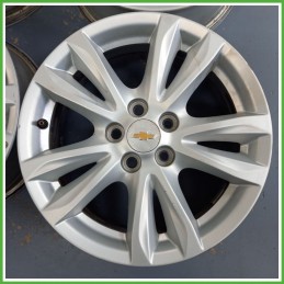 Cerchi in Lega CHEVROLET (DAEWOO) CRUZE (J300) (dal 04/2009 al 12/2014) 16 pollici 16" 6.5J 5x105 ET 39 4pz originali usati