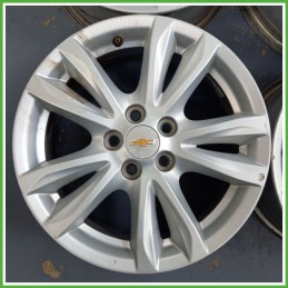 Cerchi in Lega CHEVROLET (DAEWOO) CRUZE (J300) (dal 04/2009 al 12/2014) 16 pollici 16" 6.5J 5x105 ET 39 4pz originali usati