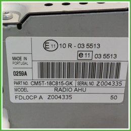 Autoradio FORD FOCUS CB8 1.6 1805393 2011 2015 FOMOCO CM5T-18C815-GK