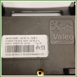 Comandi Clima AC Riscaldamento Condizionatore VALEO PEUGEOT 208 9819570680 2015 2020