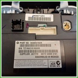 Display Indicatore Multifunzionale FIAT FREEMONT 24 2.0 K68140325AC 2011 FIAT P05064976AH