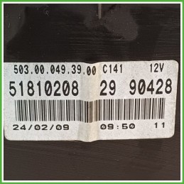 Quadro strumenti contachilometri tachimetro VEGLIA BORLETTI 503.00.049.39.00 FIAT PANDA 2Q 1.2 51810208