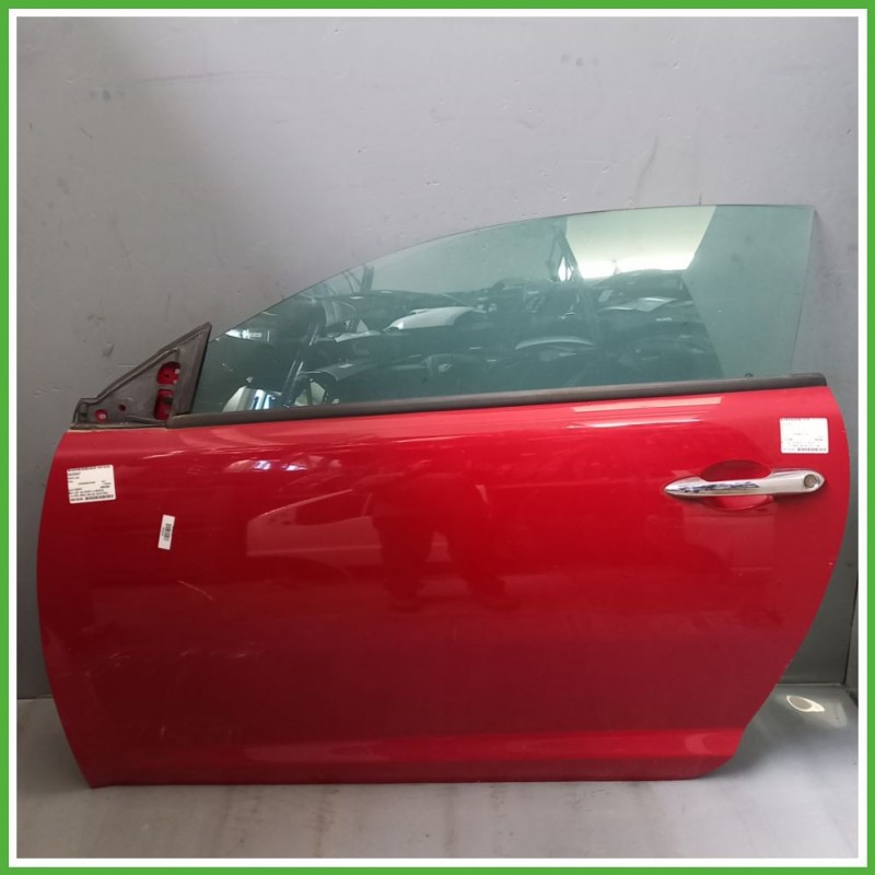 Porta Portiera Sportello Anteriore Sinistra SX ROSSO ALFA 289 VR289A ALFA ROMEO MiTo QZ Berlina 2011 2013 Originale Usato