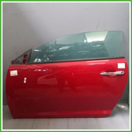 Porta Portiera Sportello Anteriore Sinistra SX ROSSO ALFA 289 VR289A ALFA ROMEO MiTo QZ Berlina 2011 2013 Originale Usato