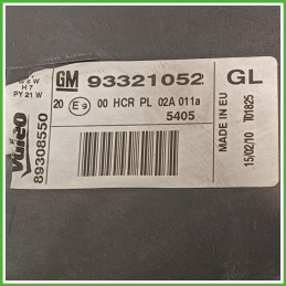 Faro Fanale Proiettore Anteriore Sinistro SX VALEO 89308550 OPEL MERIVA X03 93175364 Usato