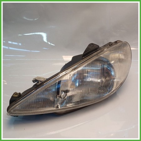 Faro Fanale Proiettore Anteriore Sinistro SX VALEO 89005132 PEUGEOT 206 6204S7 Usato