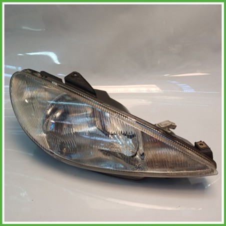 Faro Fanale Proiettore Anteriore Destro DX VALEO 89005131 PEUGEOT 206 6205S7 Usato