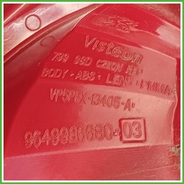 Fanale Fanalino Posteriore Sinistro SX VISTEON VP5PFX-13405-A PEUGEOT 207 6350Y7 Usato