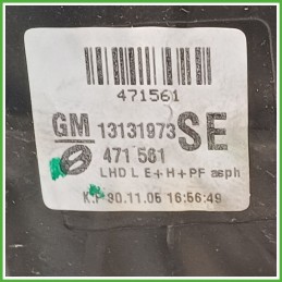 Specchio Specchietto Retrovisore Sinistro SX NERO OPEL ZAFIRA A05 2005 2010 SCHEFENACKER 471561 Originale Usato