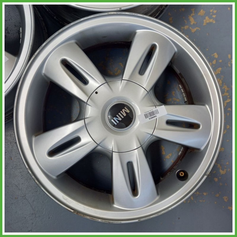 Cerchio Singolo in Lega MINI MINI (R50/R53) (dal 07/2001 al 07/2006) 15 pollici 15" 5.5J 4x100 ET 45 originale usato al pz