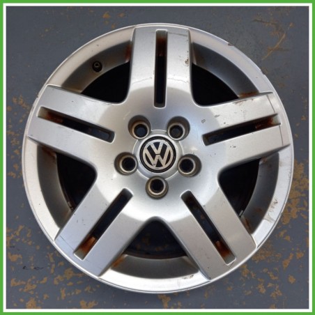 Cerchio Singolo in Lega VOLKSWAGEN GOLF (1J) (dal 09/1997 al 03/2006) 15 pollici 15" 6.0J 5x100 ET 38 originale usato al pz
