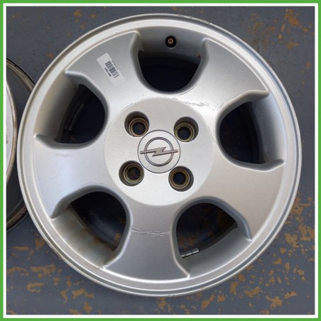 Cerchio Singolo in Lega OPEL TIGRA (S93) (dal 11/1994 al 10/2000) 15 pollici 15" 6.0J 4x100 ET 49 originale usato al pz