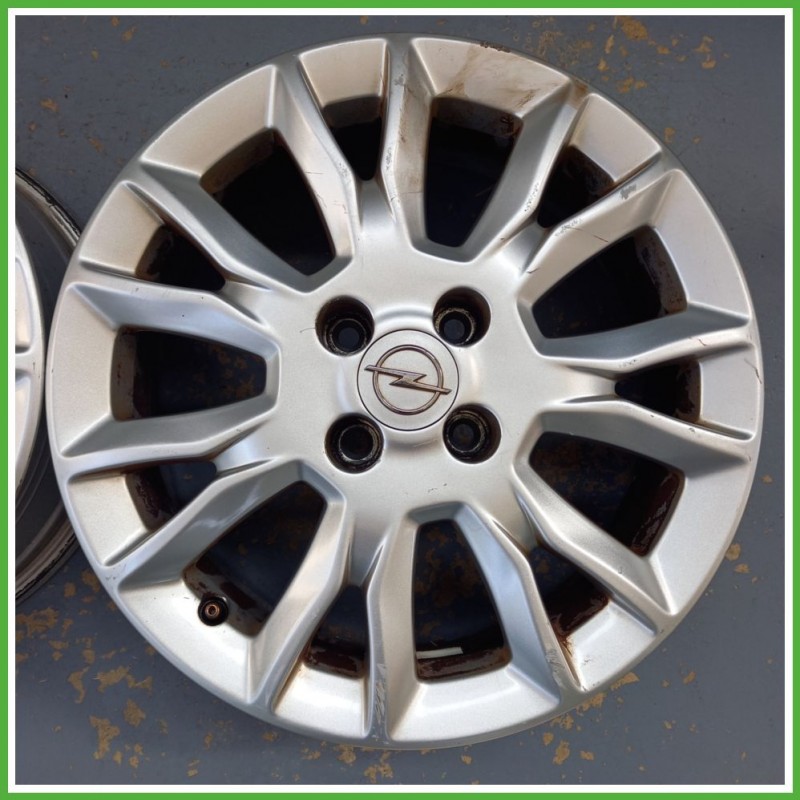 Cerchio Singolo in Lega OPEL CORSA (S07) (dal 07/2006 al 02/2011) 16 pollici 16" 6.0J 4x100 ET 44 originale usato al pz