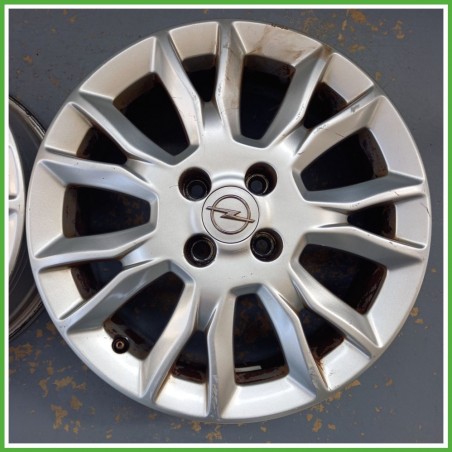 Cerchio Singolo in Lega OPEL CORSA (S07) (dal 07/2006 al 02/2011) 16 pollici 16" 6.0J 4x100 ET 44 originale usato al pz