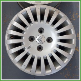 Cerchio Singolo in Lega CITROEN C2 (dal 09/2003 al 01/2010) 15 pollici 15" 6.0J 4x108 ET 27 originale usato al pz
