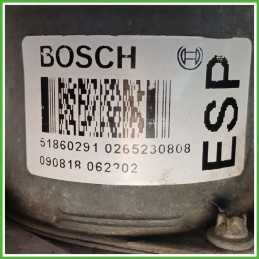 Centralina ABS Modulo Pompa BOSCH 0265951378 71771143 FIAT GRANDE PUNTO 4C Originale Usato