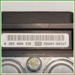 Centralina ABS Modulo Pompa BOSCH 0265800518 476609U26B NISSAN NOTE E11E Originale Usato