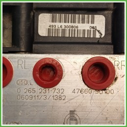 Centralina ABS Modulo Pompa BOSCH 0265800518 476609U26B NISSAN NOTE E11E Originale Usato