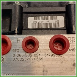 Centralina ABS Modulo Pompa BOSCH 0265800673 71749039 FIAT PANDA 2Q Originale Usato
