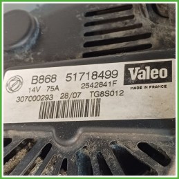 Alternatore VALEO TG8S012 LANCIA YPSILON TE 52092135