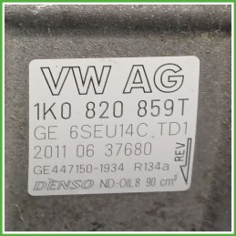 Compressore Clima AC Aria Condizionata DENSO GE-6SEU14C-TD1 VOLKSWAGEN GOLF 5K/AJ 1K0820859T
