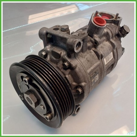 Compressore Clima AC Aria Condizionata DENSO 6SES14C VOLKSWAGEN TRANSPORTER FURGONE 7E0820803R