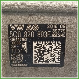 Compressore Clima AC Aria Condizionata DENSO 6SES14C VOLKSWAGEN TRANSPORTER FURGONE 7E0820803R