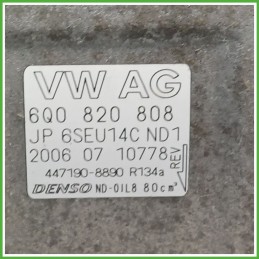 Compressore Clima AC Aria Condizionata DENSO 6SEU14 SEAT IBIZA 6L 6Q0820808FX