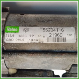 Motorino Avviamento VALEO D6G32 LANCIA YPSILON TE 51823860